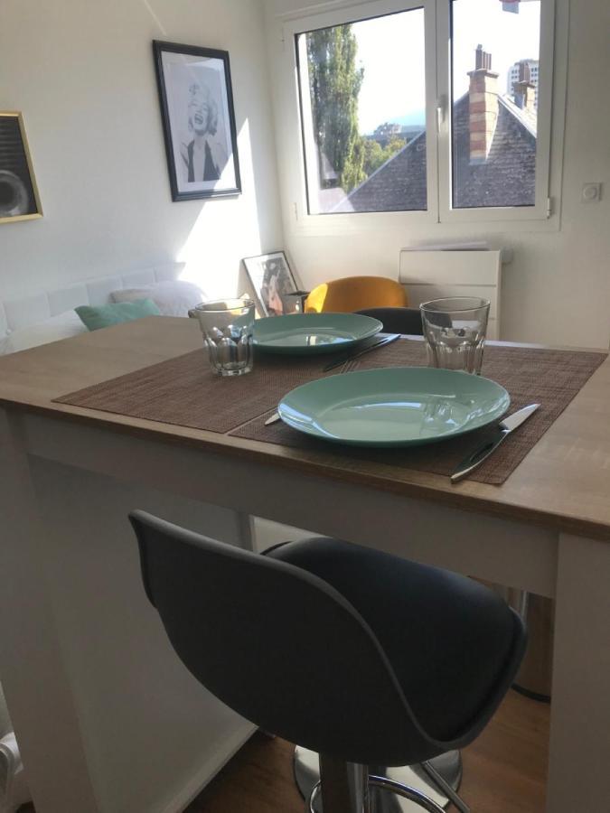 Apartmán Brooklyn - Studio Moderne A 2 Pas Du Tram A Grenoble Exteriér fotografie